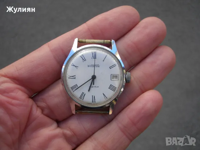  КОЛЕКЦИОНЕРСКИ ЧАСОВНИК ВОСТОК РИМСКИ ЦИФРИ WOSTOK 2214 , снимка 4 - Антикварни и старинни предмети - 50130916