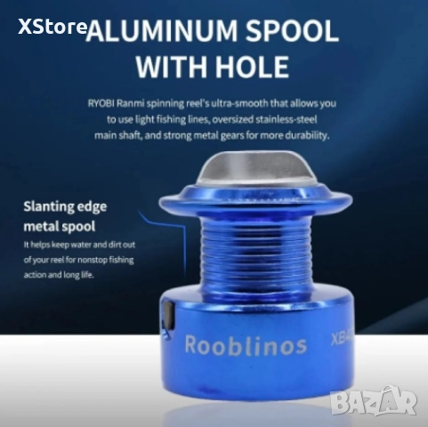 Риболовна макара с алуминиева шпула Osako, снимка 8 - Макари - 52520354