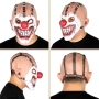 Нова Хорър клоун маска за Хелоуин, сцена, клубни събития парти костюм карнавал, снимка 3