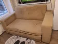 разтегателен двуместен диван с подлакътници, снимка 1