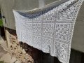 Стара плетена покривка #18, снимка 3