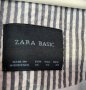 Дамско сако Зара ZARA бяло и синьо райе, снимка 3