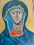  икона рисувана на дърво, снимка 4