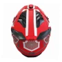 Каска за ендуро крос атв, Размер М, Red/ White - 721334, снимка 4