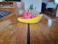 Стара играчка лодка,катер #3, снимка 1 - Колекции - 43104993