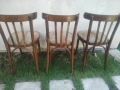Виенски столове 3 бр., снимка 5