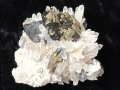 №192,Кварц,Планински кристал,Кварцова друза с халкопирит и сфалерит,Quartz Bulgaria,BGminerals,, снимка 3