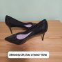 Лачени обувки 38 номер , снимка 1 - Дамски елегантни обувки - 43766760