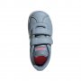 детски маратонки adidas VL Court Nubuck Infant Girls Trainers размер 19 с две лепенки, снимка 3