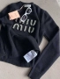 Miu Miu Дамска Блуза С Дълъг Ръкав - 4 Налични Цвята Код LFS654, снимка 2