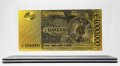 Златна банкнота 1 000 000 Евро в прозрачна стойка - Реплика, снимка 2