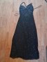 Camille LA VIE Официална черна дълга рокля с гол гръб #sparkling# пайети, мъниста, снимка 7