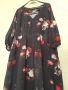 СТРАХОТНА РОКЛЯ НА ЦВЕТЯ 2XL-3XL, снимка 1
