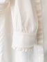 Разкошна копринена риза/блуза цвят екрю ( айвъри), снимка 6
