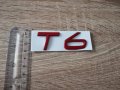 червени емблеми лога Волво Volvo T6, снимка 3