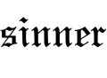 Стикер "Sinner", снимка 1