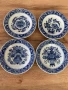 Delfts blauw.Vintage Holland.Кобалт. 1960 г.Чинийки за стена, снимка 1