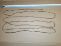 Стара автентична сърма - лента за пищимал , носия - 370 см, снимка 2