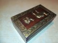 красива дървена кутия с камили-13х8х5см, снимка 13