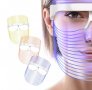 Козметична Фотонна LED маска за лице терапия за бръчки акне пори фотон, снимка 9