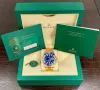 Rolex Submariner 41mm Yellow Gold Blue Dial Ceramic Automatic Различни Цветове, снимка 2