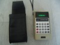№ 6368 стар калкулатор - Santron  - с калъфче  - работещ , снимка 1