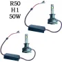 Диодни крушки R50 - H1 - 12V24V с вградена охлаждаща система, снимка 1