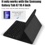 Нов Стилен Клавиатурен Калъф за Samsung Tab A7/A8 10.4 инча 2020 - Черен, снимка 7