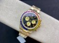 Златен Часовник: Rolex Rainbow Daytona 18K Злато!, снимка 1 - Мъжки - 43972885
