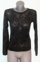 Еластична и мистична блуза с флорален акцент , снимка 1