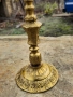 Масивен Бронзов Свещник Петица, снимка 5