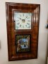 Стар американски стенен часовник, снимка 16