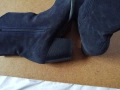 № 41 дамски боти естествен велур в син цвят, снимка 15