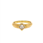 Златен дамски пръстен 1,98гр. размер:52 8кр. проба:333 модел:22915-5, снимка 1 - Пръстени - 44866665