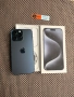 КАТО НОВ❗️ iPhone 15Pro Max ❗️Лизинг от 58лв/❗️Blue Titanium❗️ГАРАНЦИЯ ❗️256, снимка 1