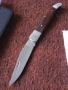Сгъваем нож с кожена калъфка 53806, снимка 10