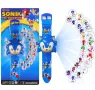 Соник Sonic 3D детски часовник прожектор, снимка 3