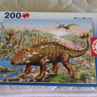 Пъзел с динозавър, снимка 1 - Игри и пъзели - 33543570