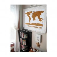Скреч карта на света Travel Life - КОД 1078, снимка 10 - Други стоки за дома - 26799498