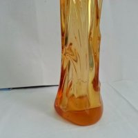 Стъклена ваза кристално стъкло , снимка 2 - Антикварни и старинни предмети - 27170136