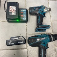 Винтоверт makita комплект, снимка 1 - Винтоверти - 44129647