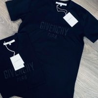 Мъжка Черна тениска Givenshy  код Br311, снимка 1 - Тениски - 38706171
