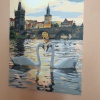Романтична Прага нова картина , снимка 3 - Картини - 32684680