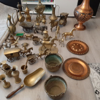 колекция от бронзови и медни предмети, снимка 2 - Антикварни и старинни предмети - 36483769