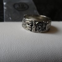 Лот нови мъжки пръстени, бижутерска стомана, снимка 15 - Пръстени - 42961809