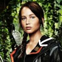 🏹 🕊️ The Hunger Games Брошка - лого на игрите на глада - сойка присмехулка, снимка 4 - Други - 43941893