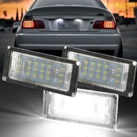 LED Диодни Плафон BMW E39 E46 X5 E53 E65 E87 за Заден Номер Светлини, снимка 1 - Аксесоари и консумативи - 32940614