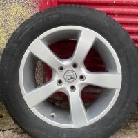 Джанти с гуми 17ки 5х114.3 с гуми Michelin, снимка 2 - Гуми и джанти - 43504669