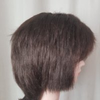 Резервирани Oriob Кестенява къса ,права перука , снимка 12 - Аксесоари за коса - 38338484