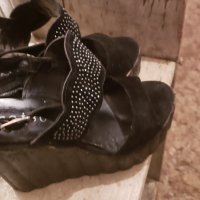 OBUVKY NA PLATFORMA, 12 CM , STELKA--23 CM, снимка 2 - Дамски обувки на ток - 40530418